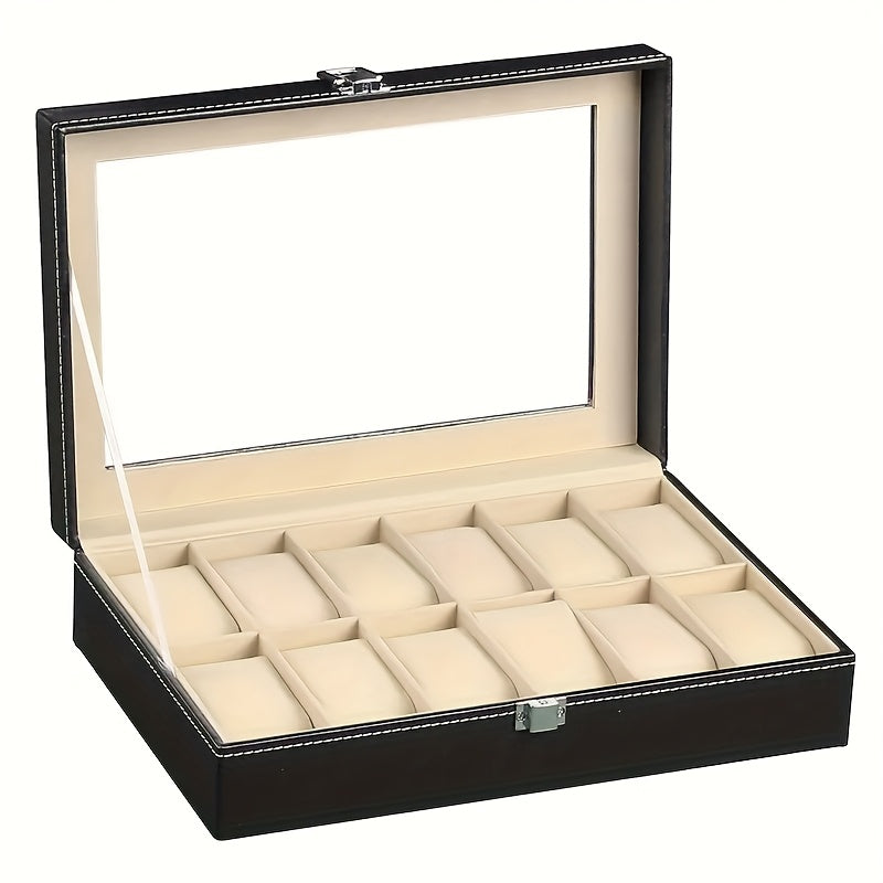 Elegant Watch Storage Box Organizer