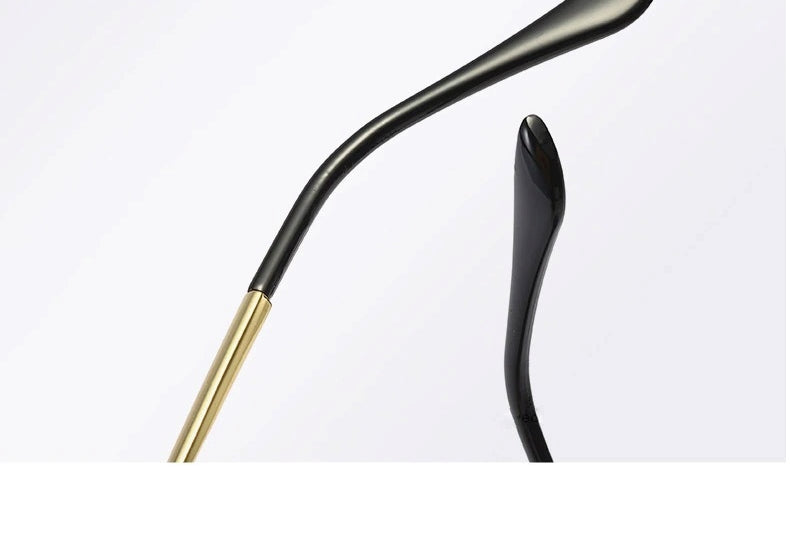 Rimless Designer Sunglasses