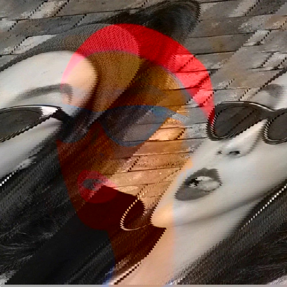 Small Triangle Sunglasses Female Shades Eyewear