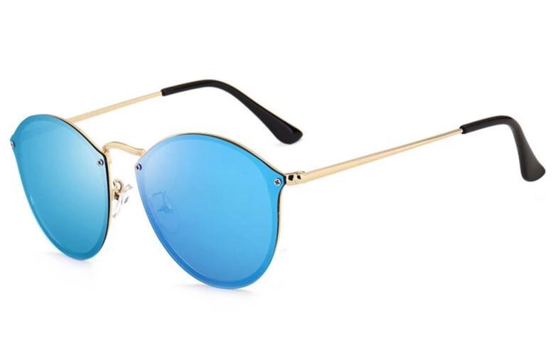 New Blaze Style Rimless Sunglasses For Men And Women