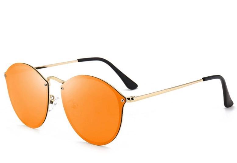New Blaze Style Rimless Sunglasses For Men And Women