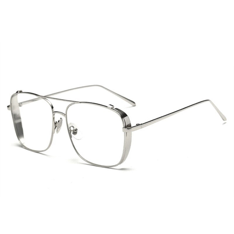 Optical Alloy Glasses Frame Women Men Oversized Transparent Eyeglasses Frames