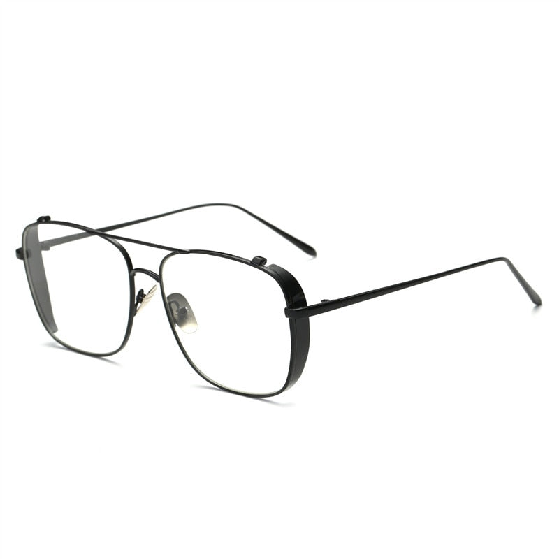 Optical Alloy Glasses Frame Women Men Oversized Transparent Eyeglasses Frames