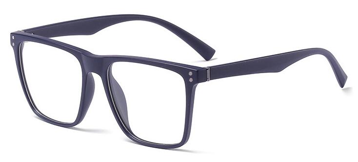 Oversized Square Frame Eyeglasses For Men