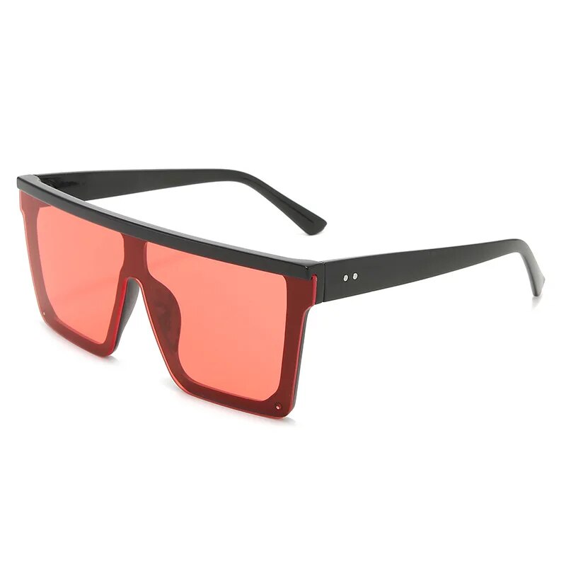Oversized Square Sunglasses - Vintage Big Frame