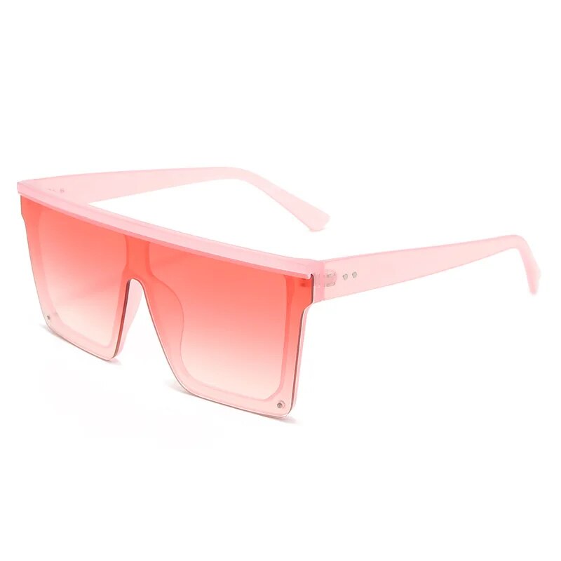Oversized Square Sunglasses - Vintage Big Frame