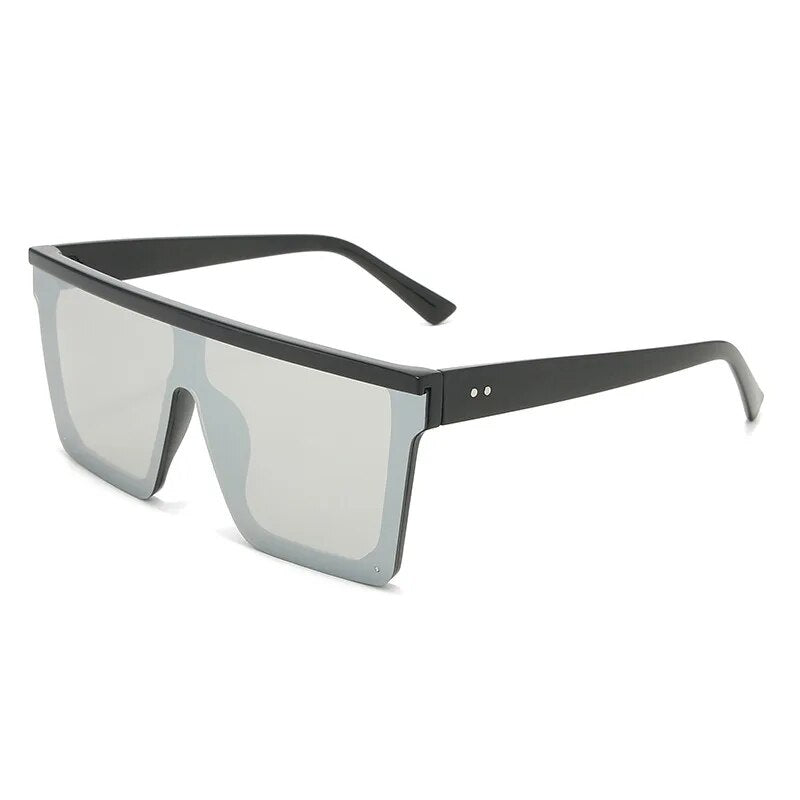 Oversized Square Sunglasses - Vintage Big Frame