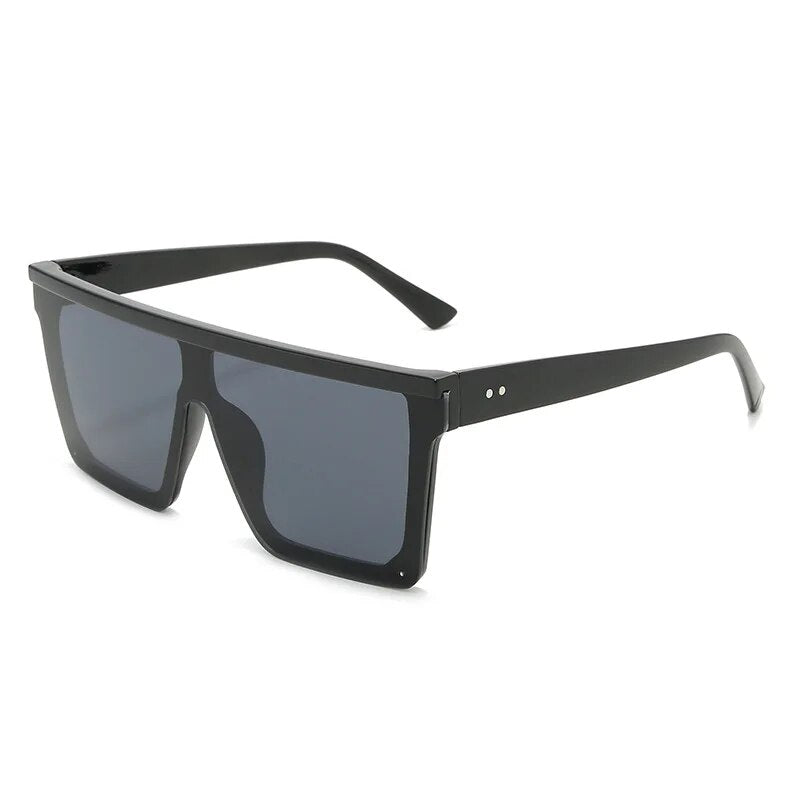 Oversized Square Sunglasses - Vintage Big Frame