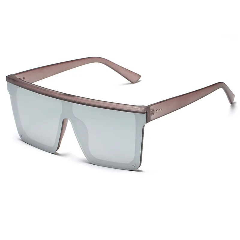 Oversized Square Sunglasses - Vintage Big Frame