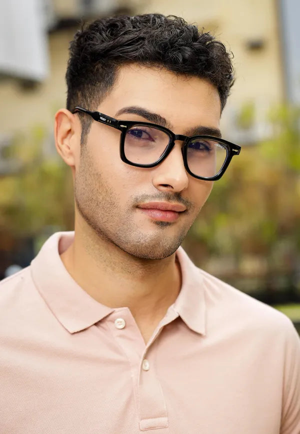 Mini Square Antiblue Eyeglass