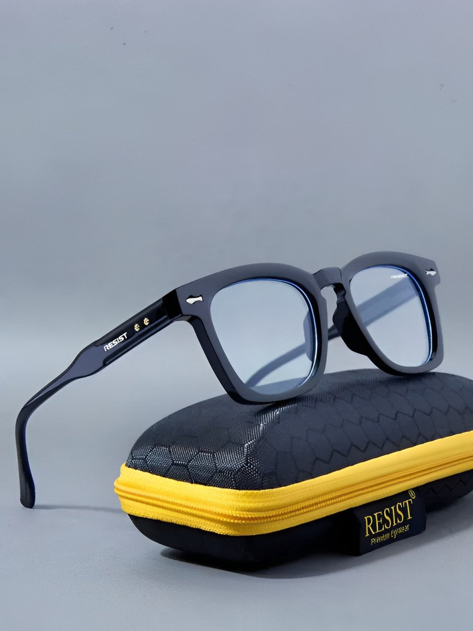 Mini Square Antiblue Eyeglass