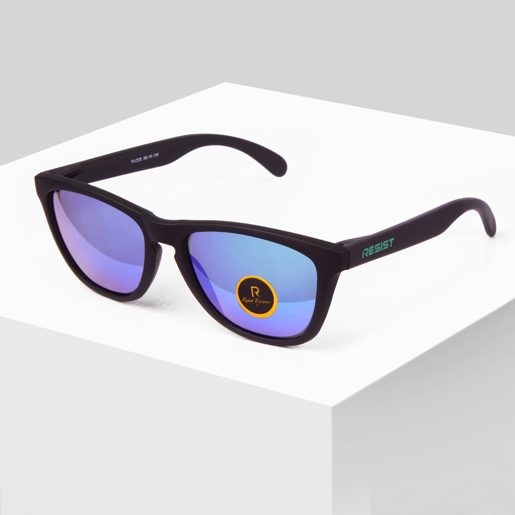 Polarized Square Lens Wayfarer Sunglasses