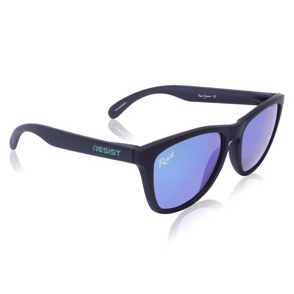 Polarized Square Lens Wayfarer Sunglasses