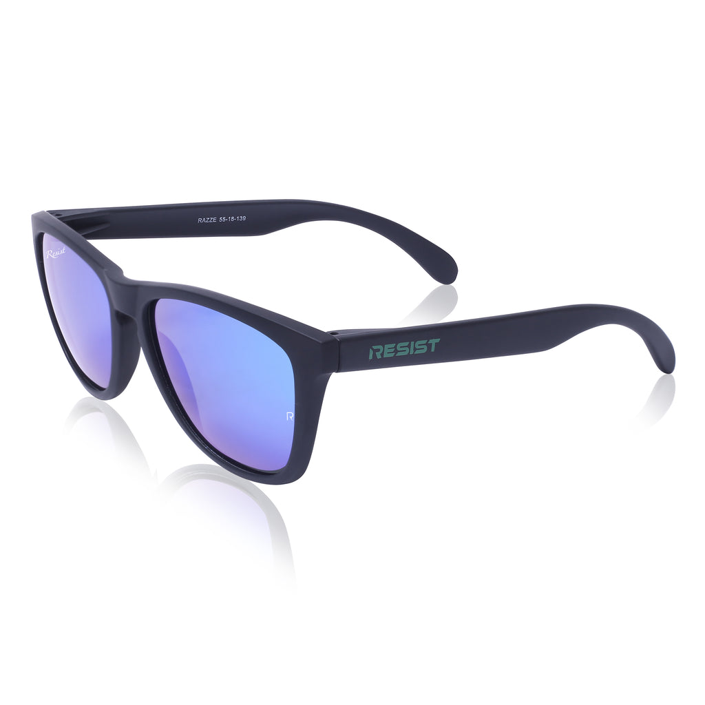 Polarized Square Lens Wayfarer Sunglasses