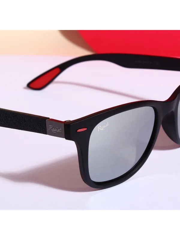 Silver Wayfarer Glasses
