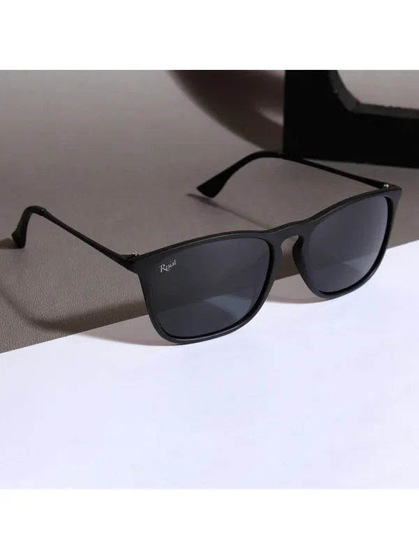 Black UV Protected Wayfarer Sunglasses For Men