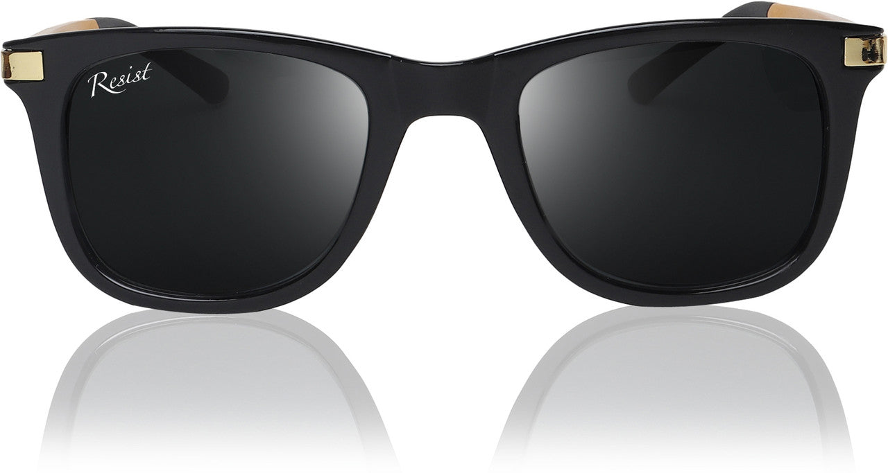 Classic Black Wayfarer Sunglasses (52 mm)