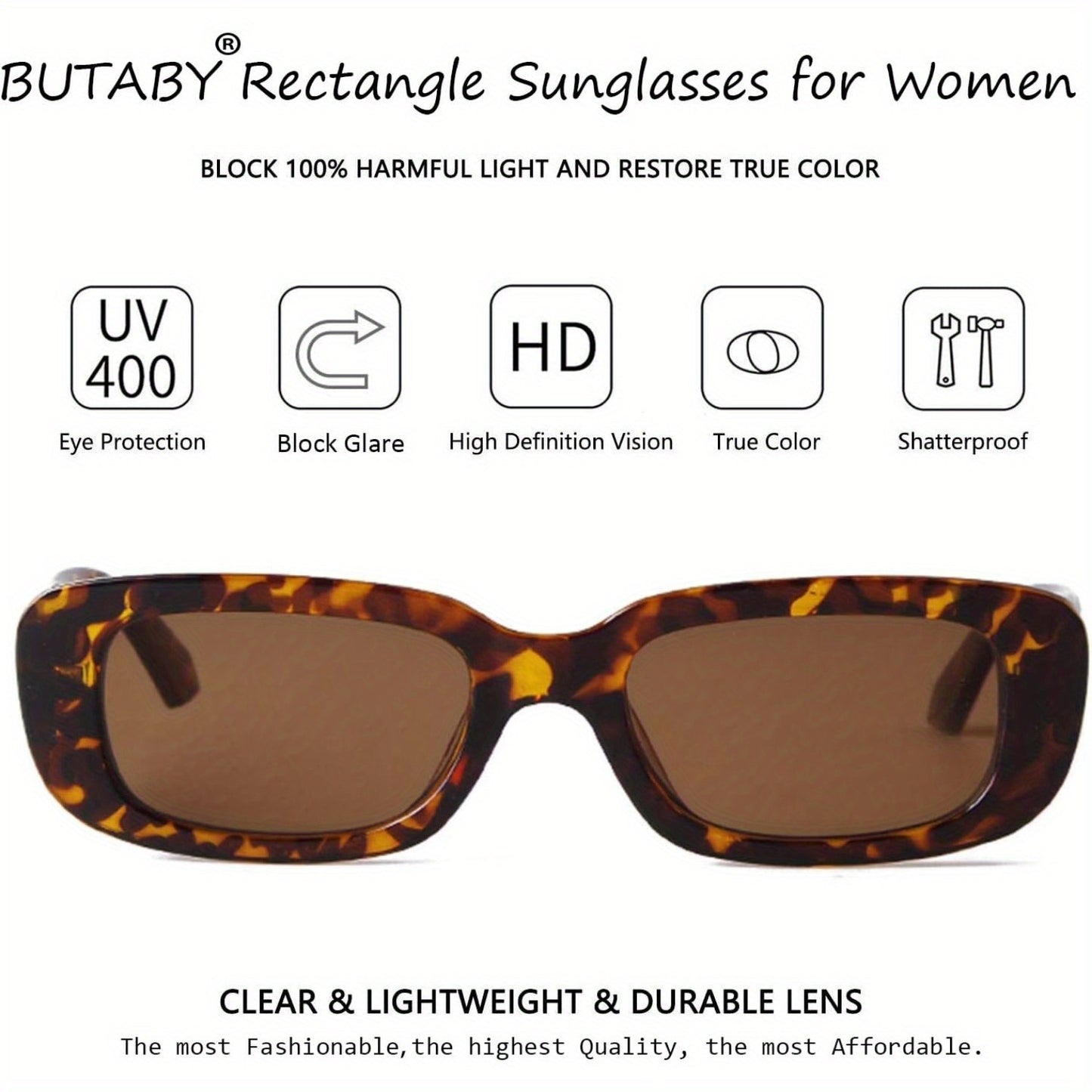 Hot Small Rectangle Sunglasses