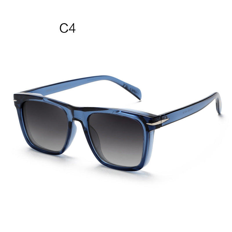 Fashionable Square Black Dress Sunglasses – UV400