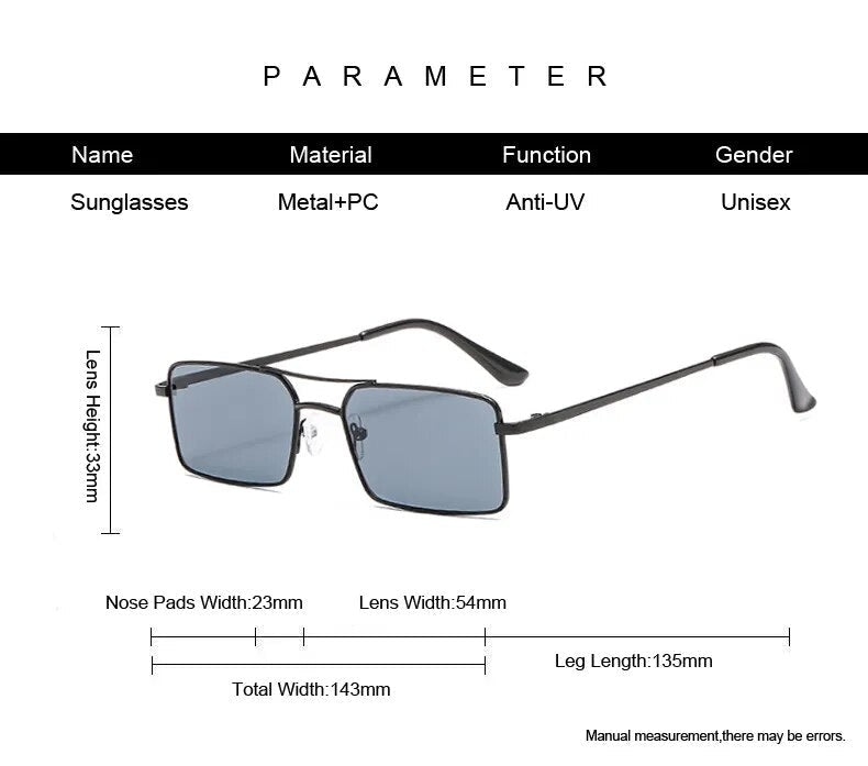  Classic Square Sunglasses Woman 