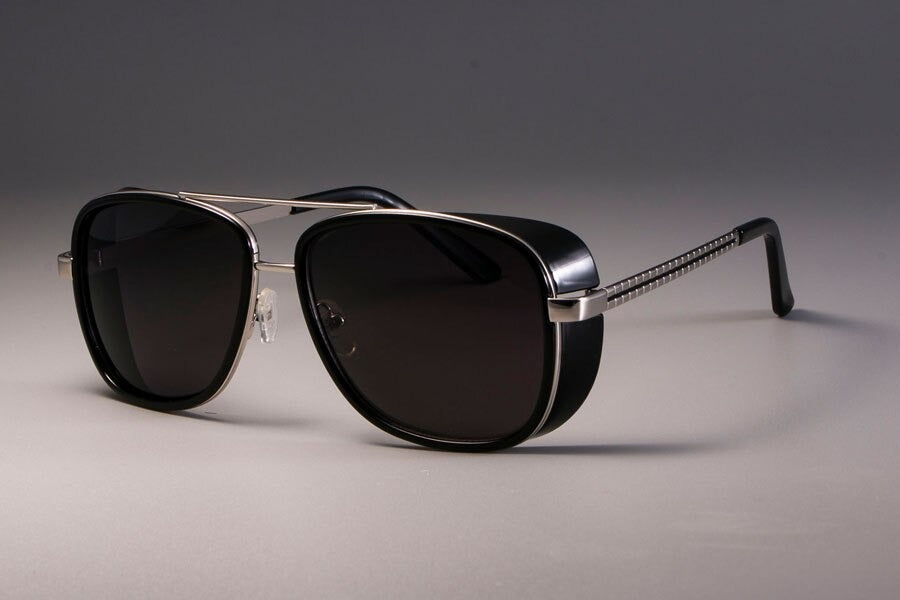  Fashion Classic Steampunk Sunglasses Men 