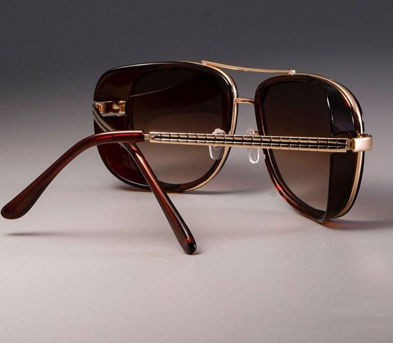  Fashion Classic Steampunk Sunglasses Men 