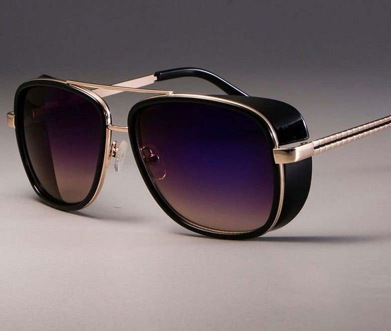  Fashion Classic Steampunk Sunglasses Men 