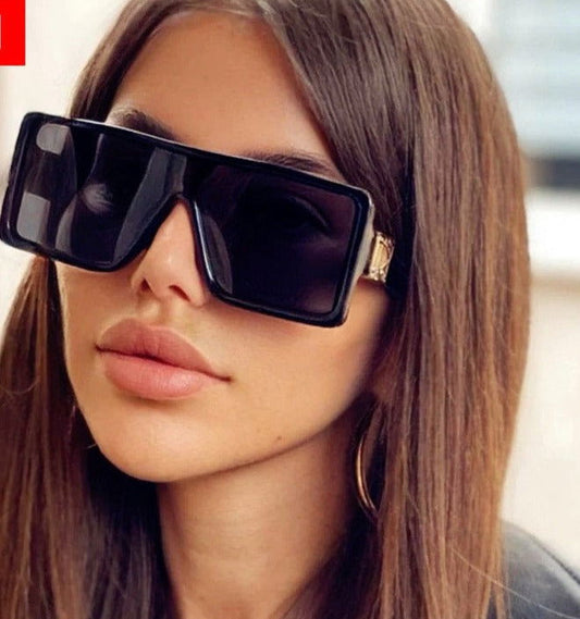  New Oversize Sunglasses Men 