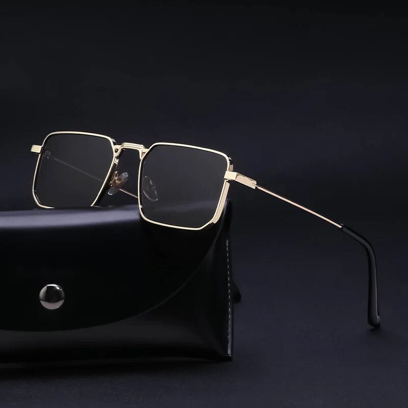  Rectangle Retro Sunglasses for Men and Women 