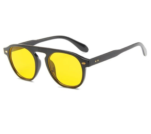  Retro Oval Round  Vintage Elegant Sunglasses Men Women 
