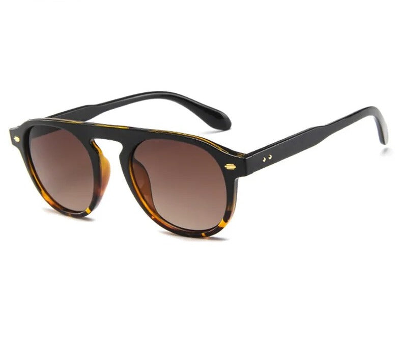  Retro Oval Round  Vintage Elegant Sunglasses Men Women 
