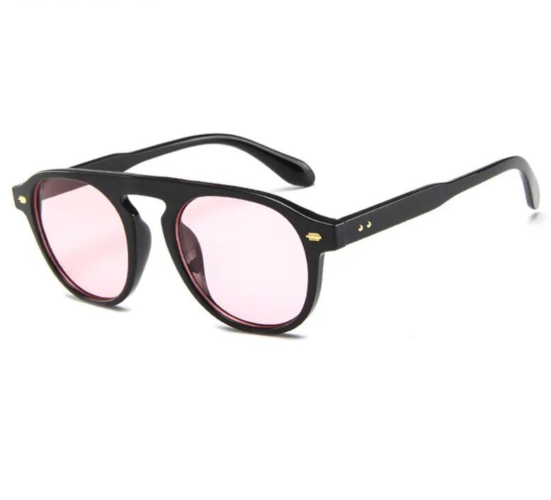  Retro Oval Round  Vintage Elegant Sunglasses Men Women 