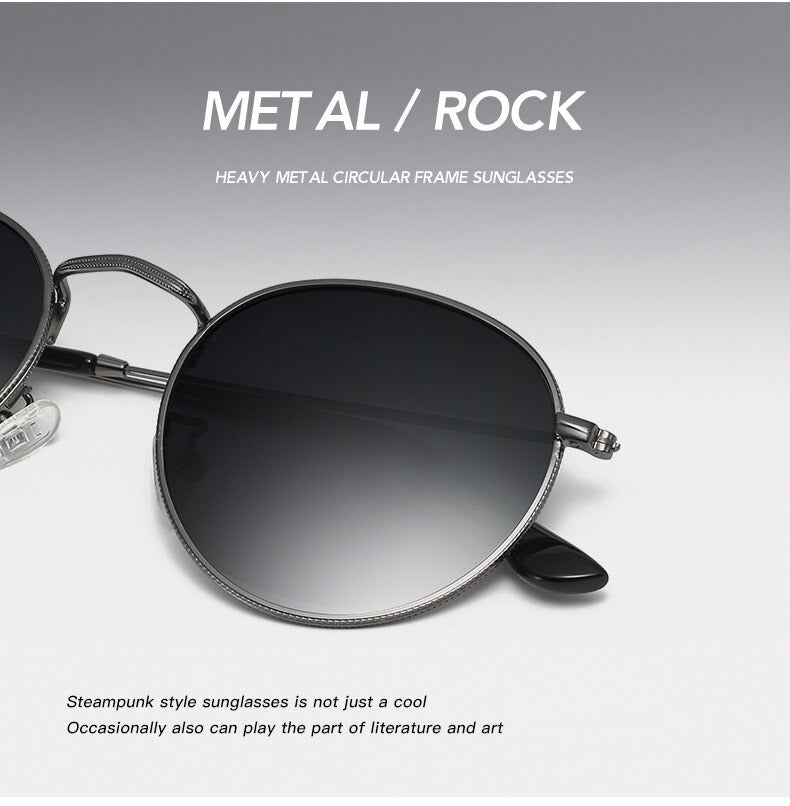  Round Sunglasses Men Women 