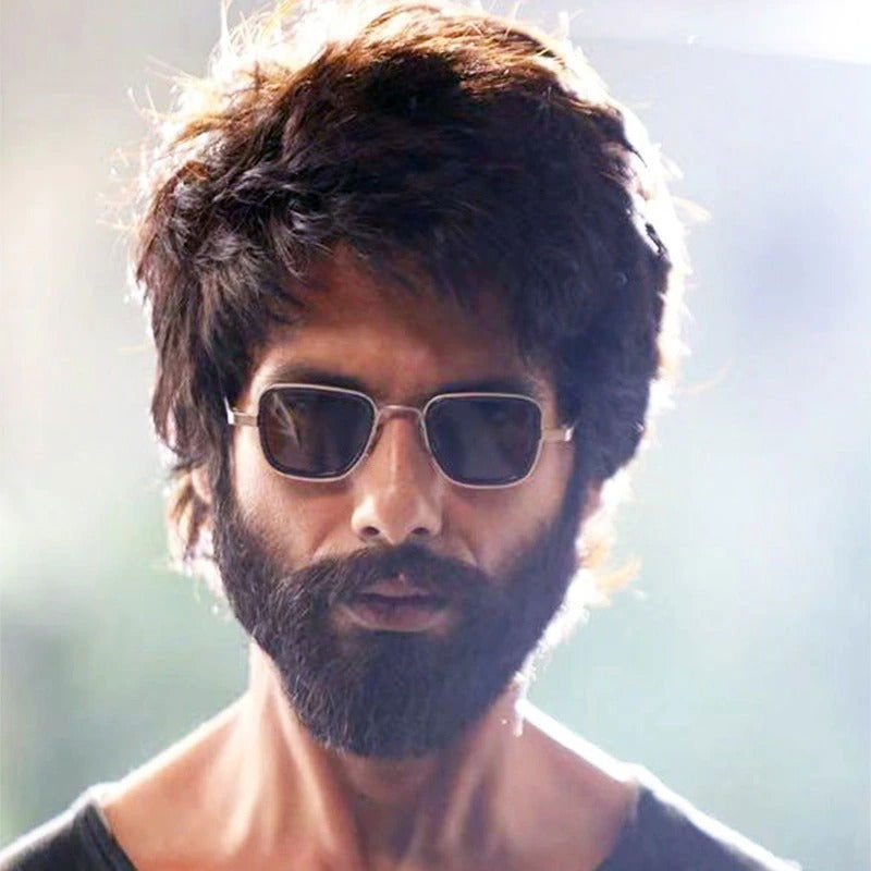  Shahid Kapoor's Vintage Rectangular Sunglasses 
