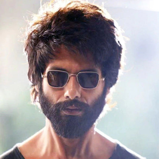  Shahid Kapoor's Vintage Rectangular Sunglasses 