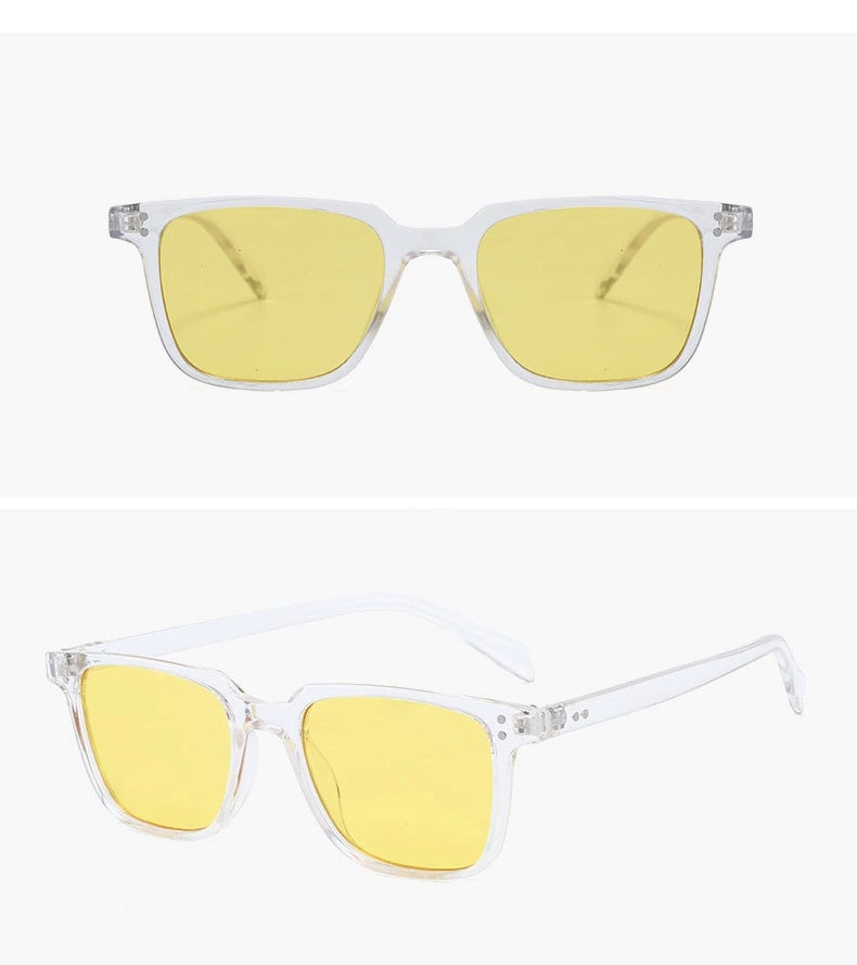  Square Designer Vintage Sunglasses 