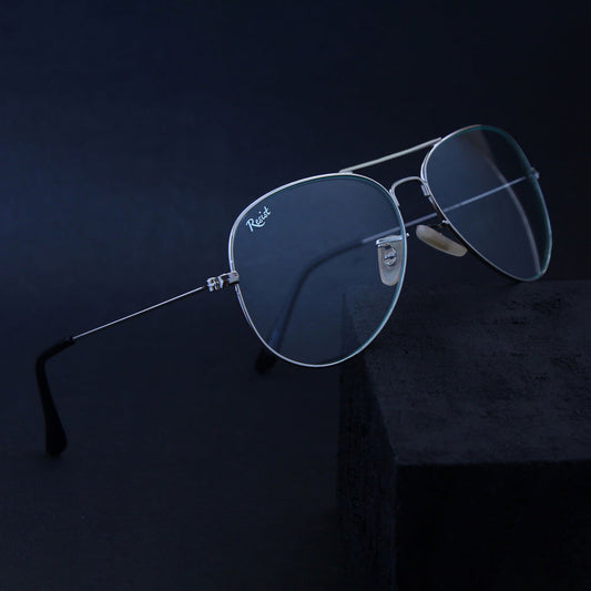  Stylish Silver Day Night Aviator Sunglasses 