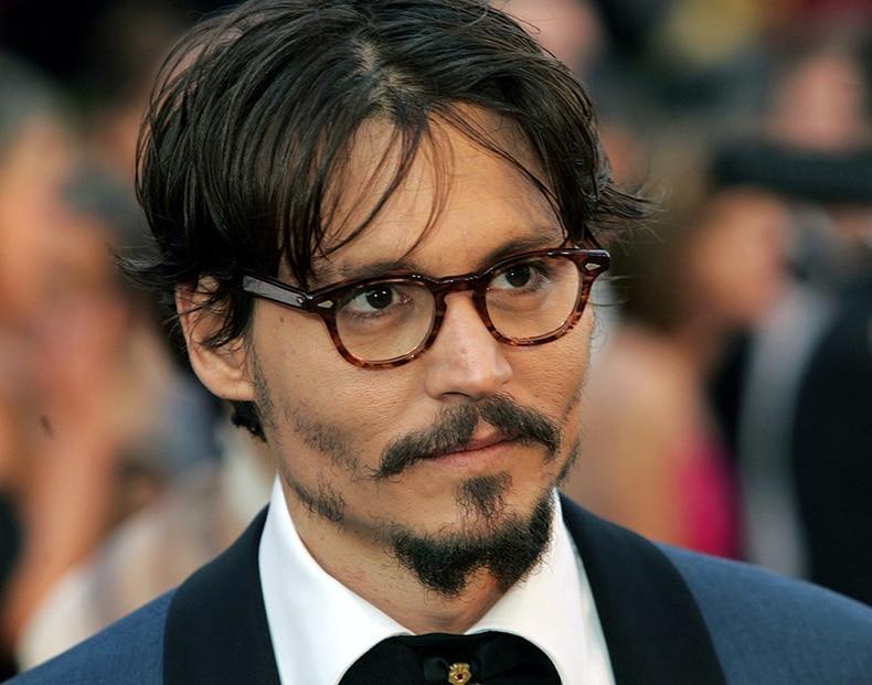 Johnny Depp Oval Sunglasses For Men  