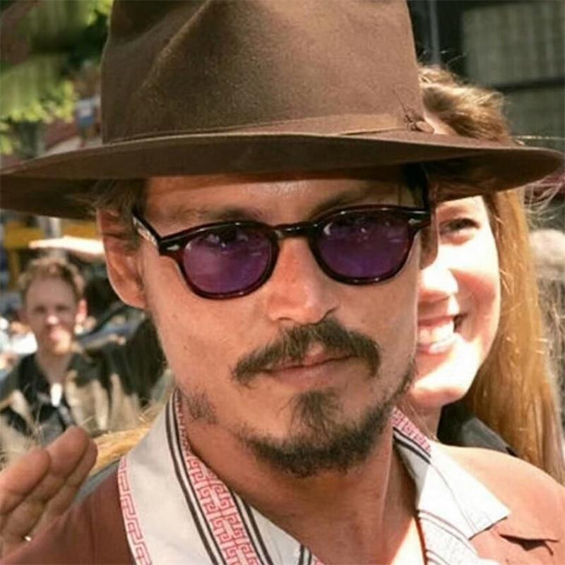 Johnny Depp Oval Sunglasses For Men  