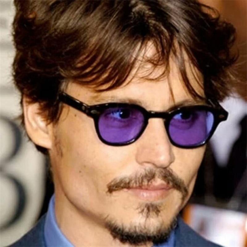Johnny Depp Oval Sunglasses For Men  