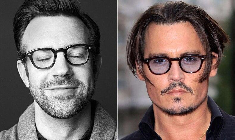 Johnny Depp Oval Sunglasses For Men  