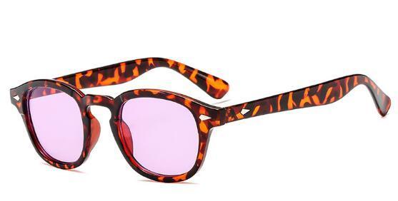 Johnny Depp Oval Sunglasses For Men  