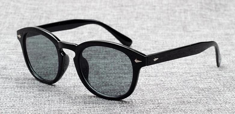 Johnny Depp Oval Sunglasses For Men  
