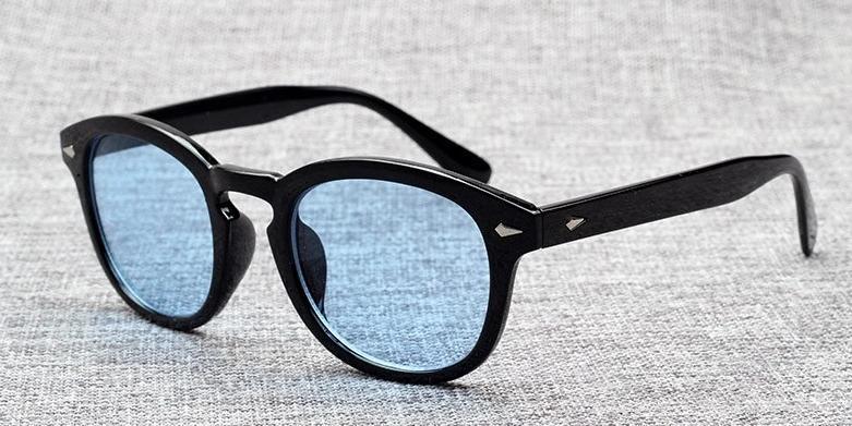 Johnny Depp Oval Sunglasses For Men  