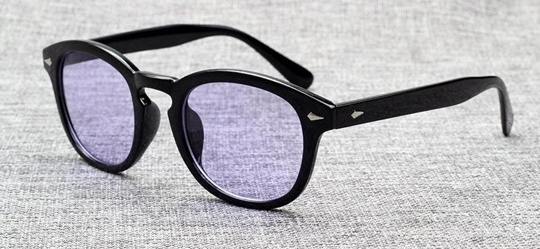 Johnny Depp Oval Sunglasses For Men  
