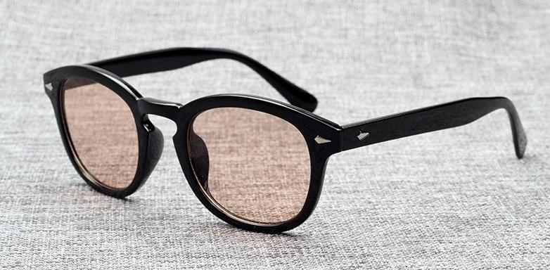 Johnny Depp Oval Sunglasses For Men  