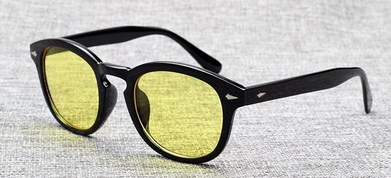 Johnny Depp Oval Sunglasses For Men  
