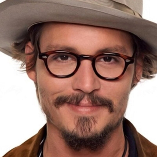 Johnny Depp Style Glasses Men Retro Vintage Prescription Glasses Women Optical Spectacle Frame  