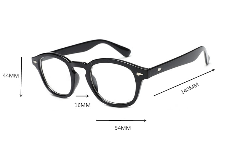 Johnny Depp Style Glasses Men Retro Vintage Prescription Glasses Women Optical Spectacle Frame  