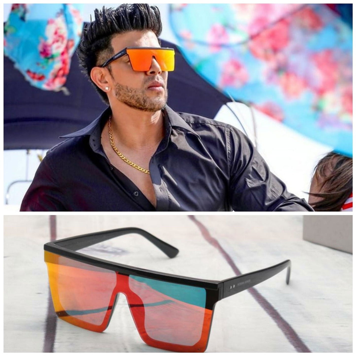 Latest Stylish Sahil Khan Square Sunglasses For Man 